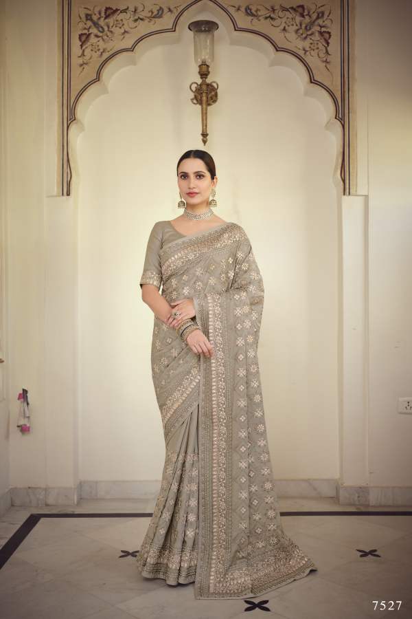 Arya Swarna 2 Party Wear Georgette Wedding Wear Heavy Latest Designer Saree Collection